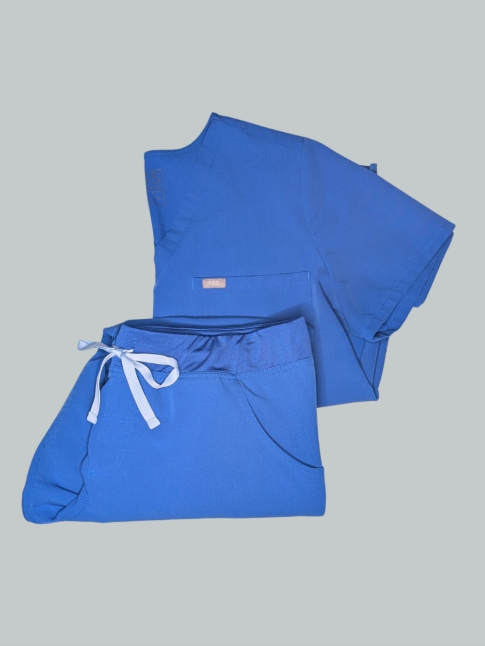 XL FIGS Set (Catarina Top And Kade Pants) In "Royal Blue" (PO 1366/1798)